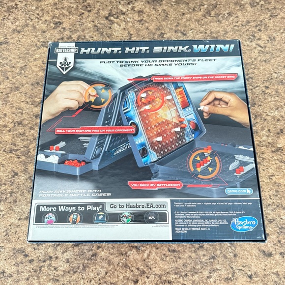 Hasbro NIB Battleship The Classic Naval Combat Game - Picture 2 of 4